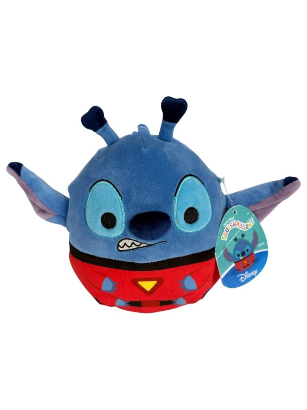 Disney Squishmallows Lilo Stitch Hula Grass Skirt & 626 Suit The Alien 8" Plush - Picture 2 of 14